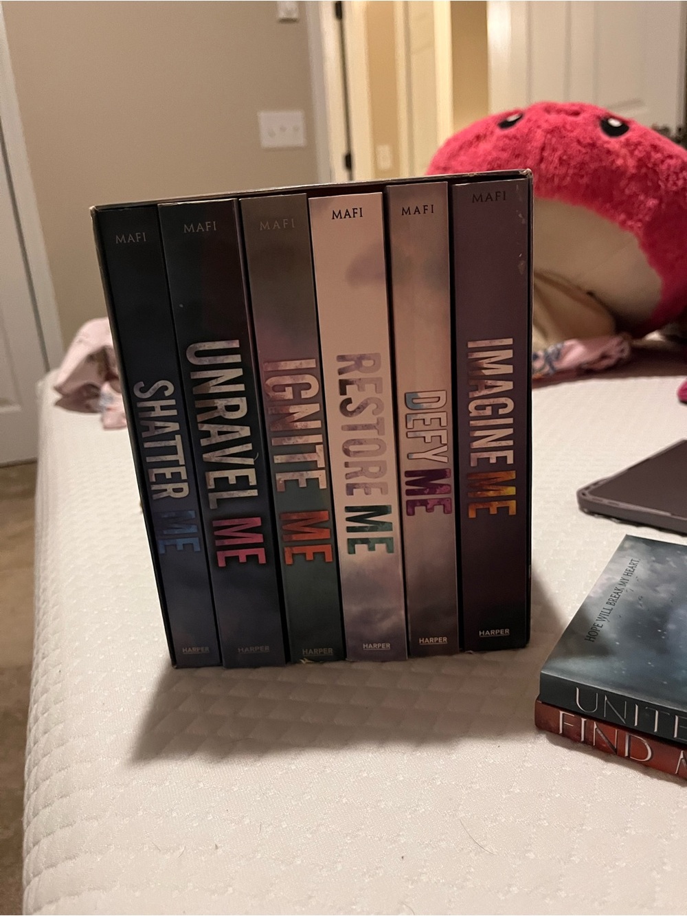 “Shatter Me” Book Series Box Set - Iridescent Multi-Color